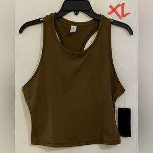 90 Degree By Reflex Brown Tank Top